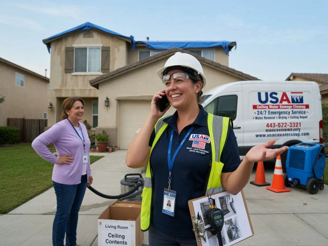 Ceiling Water Damage Restoration Strawberry, CA FAQs